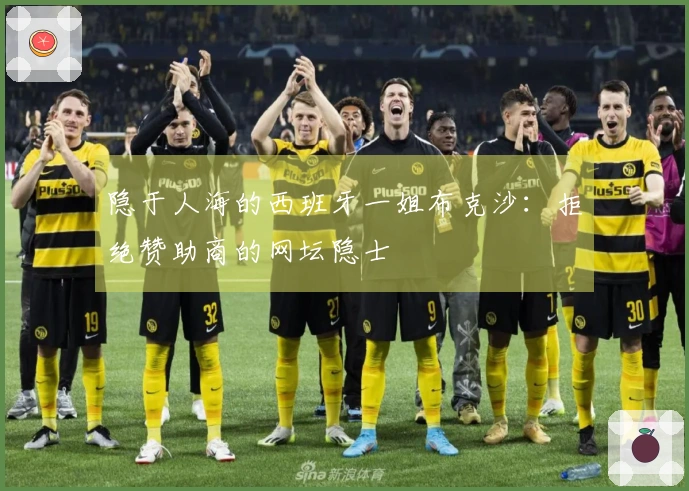 隐于人海的西班牙一姐布克沙：拒绝赞助商的网坛隐士